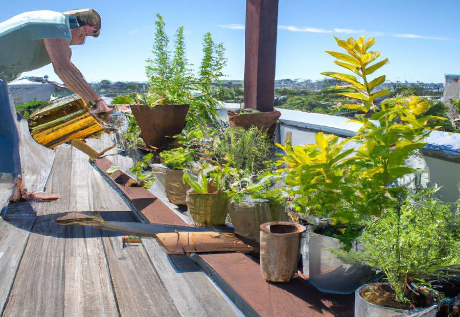 Watering and Irrigation for Rooftop Gardens 
