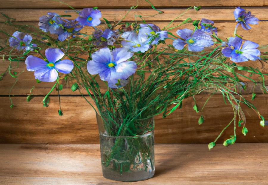 Flax Flower: Rapidly Growing Blue Flowers 
