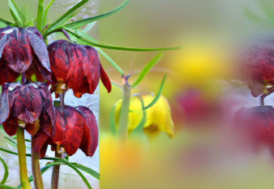 Fritillaria: Tall Stems with Colorful Bell-Shaped Flowers 