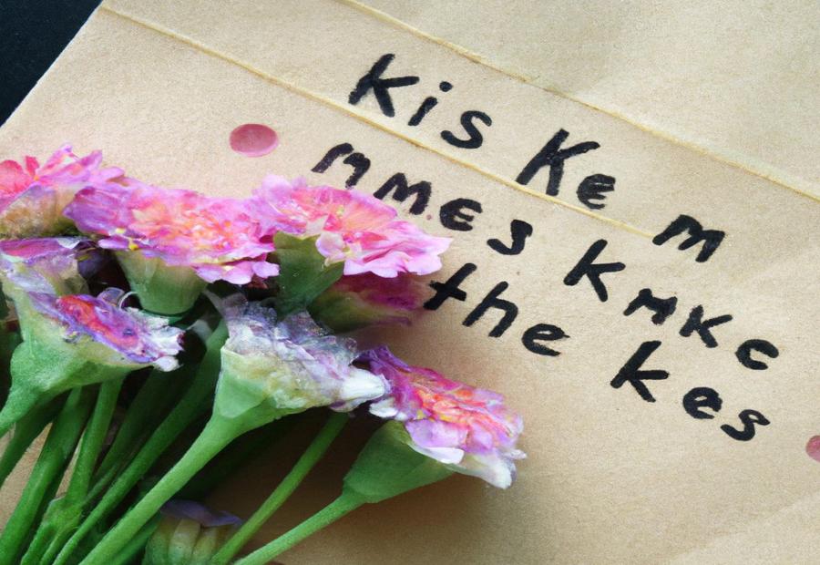 Kiss Me Not Flower 