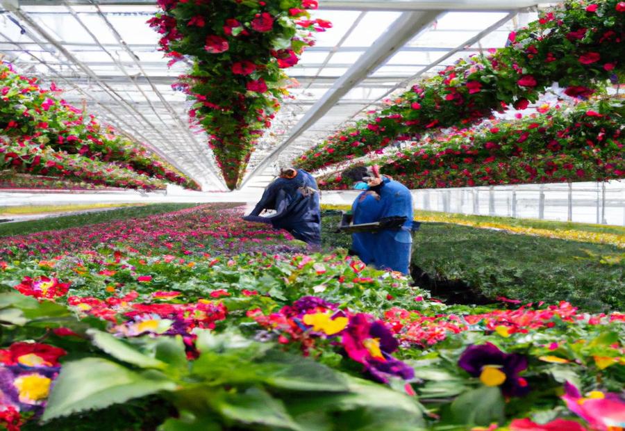 Professional Training for Greenhouse Flower Production 